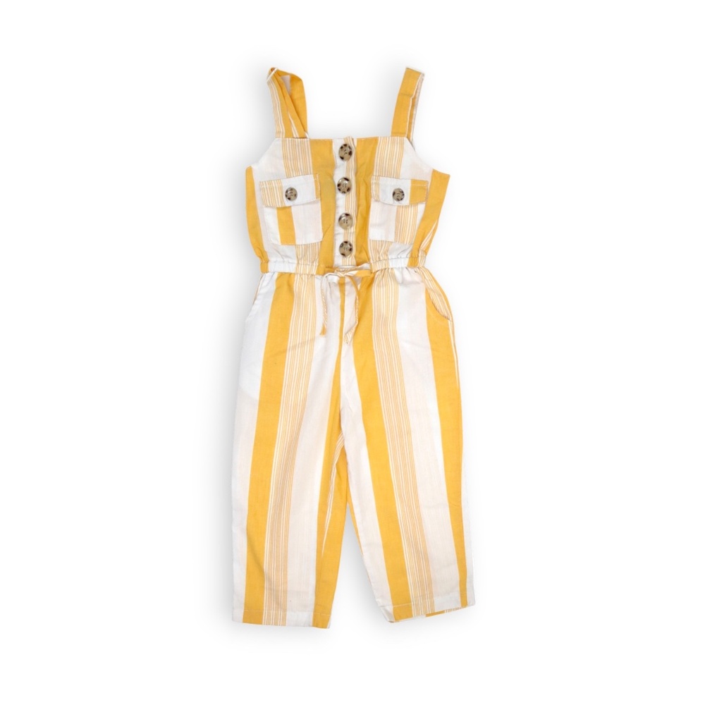 Toddler Girls Stripe Jumpsuit One Piece Playsuit Romper Outfit Size 3T
